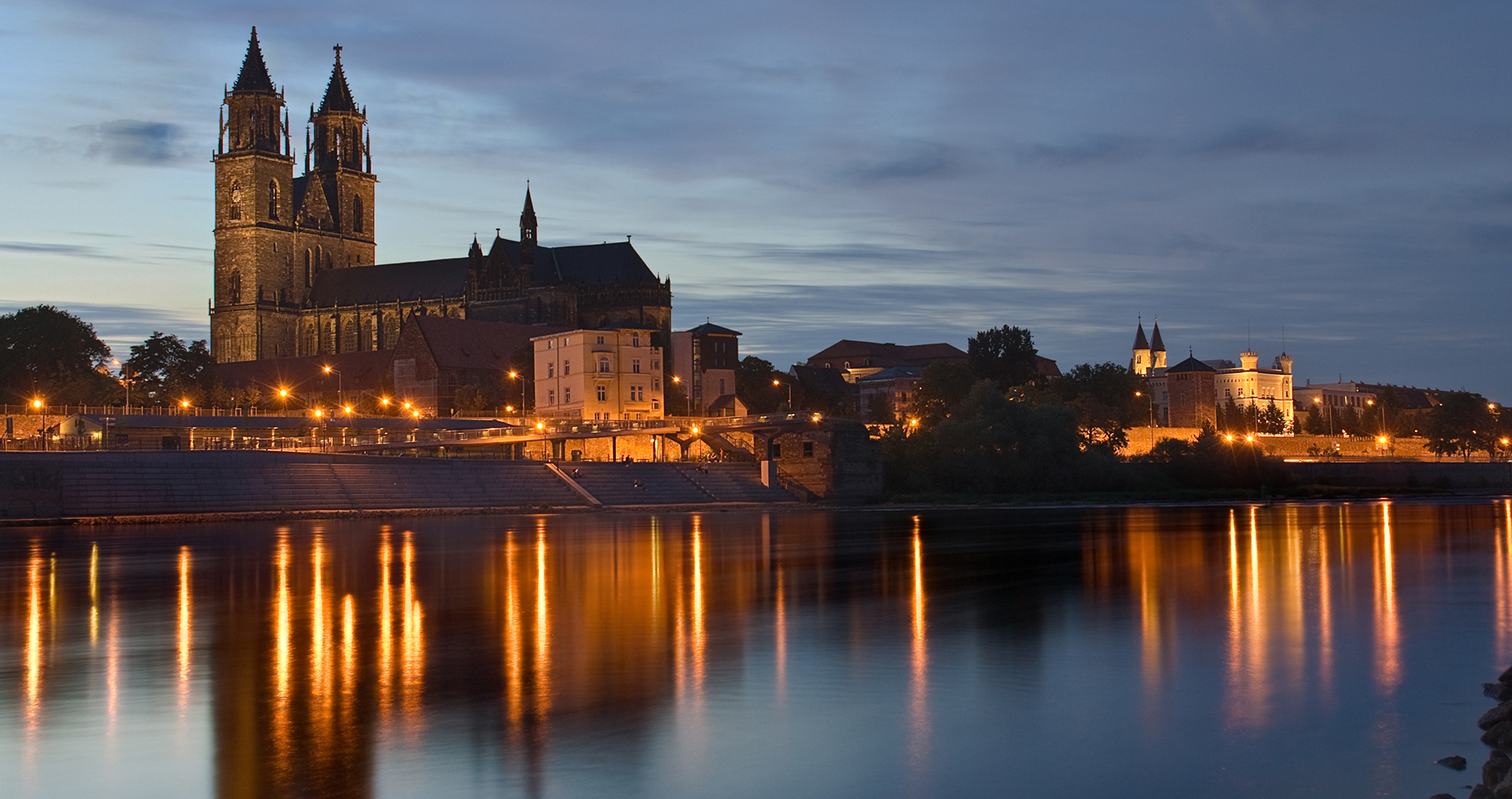 Die Lage – Stadthaus Pure Homes unweit der Stadtmitte Faszinierende Innenstadt direkt am Domplatz – Stadthaus Pure Homes in Magdeburg