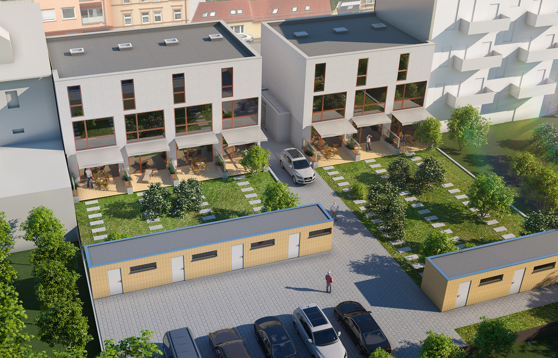 Urbane Lebensart und überzeugender Stil Urban Leben mit Stil